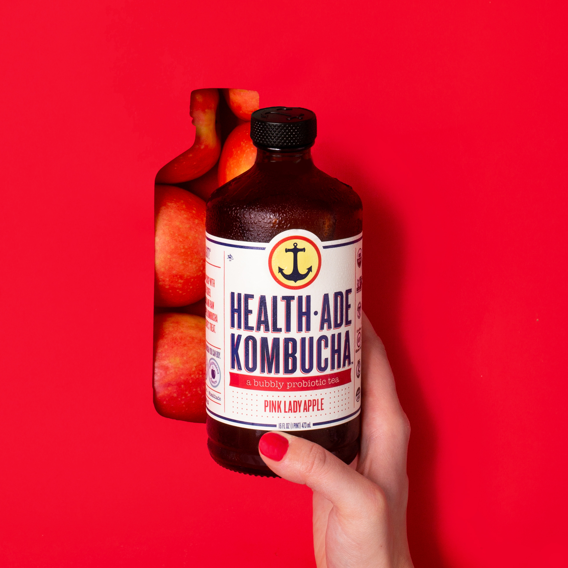 Health Ade Kombucha LISH Creative