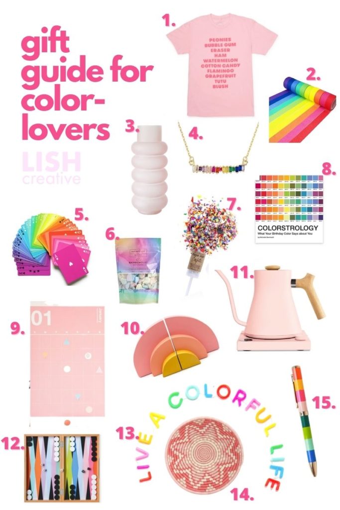 2020 gifts for people who love color