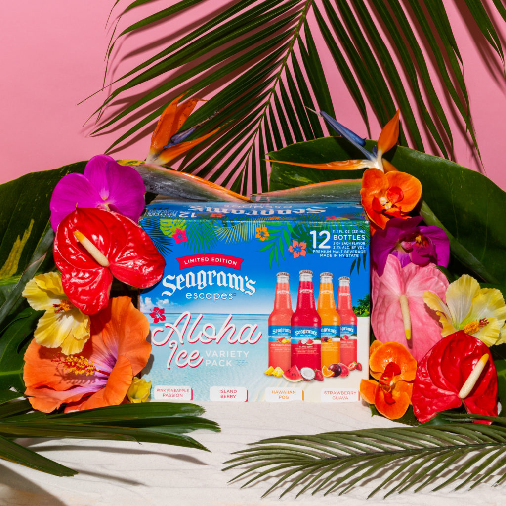 Seagrams Aloha Ice marketing campaign