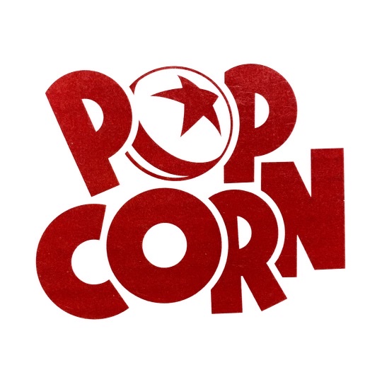 image of pixar popcorn logo
