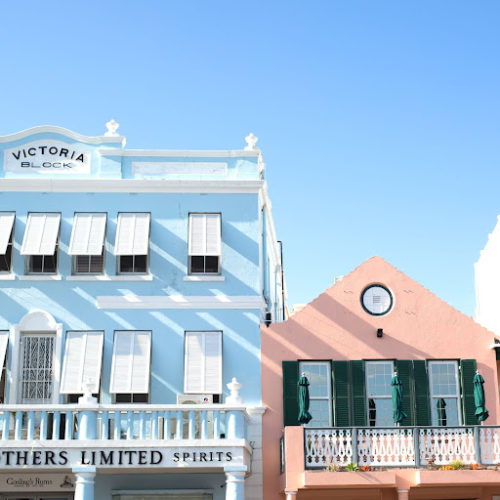 outside view of Hamilton Princess Resort in Bermuda