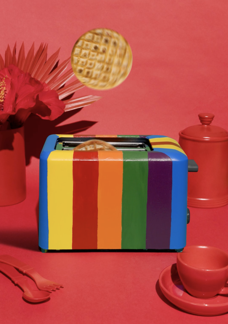 Fruity Fun Froot Loop Eggo Waffles LISH Creative